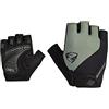 Ziener Guanti da ciclismo ColLBY per adulti, traspiranti, ammortizzanti, Green Stone, 6,5