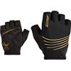 Ziener CINDERELA - Guanti da ciclismo da donna, traspiranti, ammortizzanti, colore nero, 7