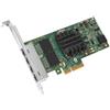 DELL Intel I350 QP - Adattatore di rete - PCIe profilo basso - Gigabit Ethernet x 4 - per PowerEdge C6220, C8220, FC430, FC630, FC830, R320, R420, R520, R620, R720, R820, VRTX 540-BBDV