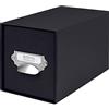 Rössler Papier 1327452700 - S.O.H.O. Cassetto porta CD, con etichetta inseribile e maniglia, nero, 1 pezzo