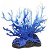 OISE ART STORE Trade Shop - Corallo Pianta Artificiale Finta per Decorazione Acquario Vari Colori 17x7x14 Cm -