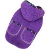 Generic Pet Cat Dog Casual Tasche Maglione Inverno Abbigliamento caldo Vestiti del vestito Maglioni per Cani (10AF-Purple, S)