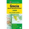 Touring Club Italiano Grecia. Albania. Macedonia 1:800.000