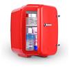 Samnuerly Mini frigorifero, riscaldatore elettrico da 4 litri: sistema termoelettrico portatile AC/DC, per la cura della pelle, latte materno, alimenti, farmaci, viaggi in camera da letto