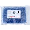 INNSPIRO Roccia di vetro rotonda argento blu ciano 3,0 mm. 8/0 500 gr.