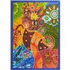 Excelsa Aboriginal Canovaccio da Cucina, 100% Cotone, Cm. 70 x 50, Con Asola