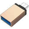 Roadoor Adattatore OTG Tipo-c A USB Mini Convertitore Durevole per Smartphone D'oro