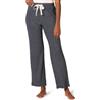 Amazon Essentials Pantaloni del Pigiama in Spugna per Tempo Libero Leggeri Donna, Blu Marino Bianco Mini Righe, XS