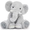 MorisMos Elefante Peluche Grigio Morbidi 50cm, Animali di Peluche Giocattolo Coccolosi Morbido per Bambini, Elefante Peluche Pupazzo Carino Regali per Ragazze Ragazzi Bambini (Grigio)