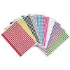 AVERY - 5880 Pastiglie Adesive 8mm Stampabili Multicolor Rosa, Nero, Bianco, Marrone, Viola, Grigio, Oro, Rosso, Verde, Blu