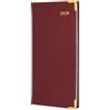 Collins Debden Business Pockets Agenda 2024 Slimchart mensile tascabile - Business Planner e organizer - Diario da gennaio a dicembre 2024 - settimanale - rosso - CMB.15-24