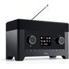 Teufel RADIO 3SIXTY Altoparlante Bluetooth con Radio Digitale Premium DAB +, suono a 360 gradi e Subwoofer, Internet Radio, funzione Power Bank - nero