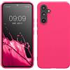 kwmobile Custodia Compatibile con Samsung Galaxy A54 5G Cover - Back Case per Smartphone in Silicone TPU - Protezione Gommata - rosa shocking