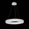 Illuminati Lighting CRYSTAL RING Grande Sospensione, LED 33,6W 2100LM 3000K, dimmerabile, ø 60 h 150cm