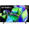 LG OLED evo 42'', Smart TV 4K, Serie C3 2023, Processore α9 Gen6, OLED Dynamic Tone Mapping Pro, Dolby Vision, Dolby Atmos, 4 HDMI 2.1 @48Gbps, VRR, Alexa, ThinQ AI, Wi-Fi, webOS 23