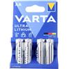 Batteria Varta al litio AA 1.5V - VAT 06106301404