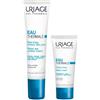 URIAGE Eau Thermale Contorno Occhi 40ml + Crema Leggera 15ml idratante pelle normale 40+15 ml Set