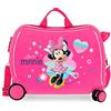 Disney Valigia per bambini 2 ruote multidirezionali Minnie Love