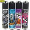 Clipper ACCENDINI CLIPPER DAILY SKULLS PREMIUM & SPECIAL EDITION - SERIE COMPLETA DA 4 PEZZI LARGE