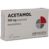 ABIOGEN PHARMA SpA Acetamol 500mg Abiogen 10 Supposte