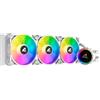 Sharkoon Dissipatore cpu a liquido Sharkoon S90 RGB AIO 360mm con 3 ventole Bianco [4044951038619]