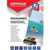 PBS Connect Polska OFFICE PRODUCTS Fogli Plastificatrice A5 / 2 x 100 Micron/Confezione da 100 pezzi/Pouches per plastificazione per documenti/Finitura Lucida/Foglio di Laminazione