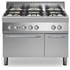 Ristosubito Cucina a gas 6 fuochi MDLR Forno elettrico ventilato Modello F70110CFGEB