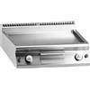 Ristosubito Fry top a gas piastra liscia cromata MDLR Modello CL7080FTGSCRT