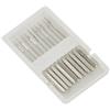 TSL 10 Aghi da Cucito a Gambo Piatto, in Metallo, Argento, 4 x 0,01 x 0,01 cm