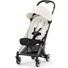 Cybex Platinum - Passeggino Coya 2023 con telaio Chrome Dark Brown - Off White