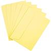 Raylu Paper - Pacco da 20 buste colorate piccole con chiusura adesiva e senza finestra per regali di festa, matrimonio, compleanno o Natale. Buste colorate formato C6 114 x 162 mm (giallo chiaro)