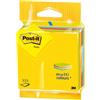 Post-It Memo Con 325 Fogli, Multicolore, Verde, Giallo, Fucsia, Blu, 76 x 76 mm