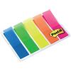 Post-it Index Segnapagina, Piccolo, 11,9 mm x 43,2 mm, 100 Segnapagina, Giallo, Blu, Verde, Arancione, Rosa - per Contrassegnare, Evidenziare o Codificare a Colori le Informazioni Importanti
