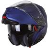 HJC Helmets HJC, Casco Moto Modulare RPHA91 SOLID Semi Flat Metallic Blue, XS