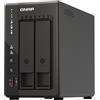 QNAP TS-253E NAS Tower Collegamento ethernet LAN Nero J6412