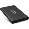 Hamlet Box esterno USB 3.1 Tyce-C per Hard Disk SATA 2.5 in alluminio