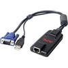 APC KVM-USB cavo per tastiera, video e mouse Nero