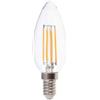 V-TAC VT-2304D Lampadina LED candela E14 dimmerabile a filamento lampada 4W 100lm/W luce bianco caldo 3000K - 2870