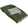 Windhager 06749 - Telo protettivo per compost, 200 g/m², diametro 1,2 m, colore: Verde