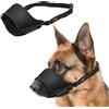 WUGU Museruola per Cani, Museruola Cane Taglia Grande con Anello Regolabile, Impedisce di Masticare, Rosicchiare, Antimorso Anti-Masticare Animali Museruola