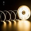 PAUTIX Striscia LED COB 10 metri Bianco Caldo 2700K,24V Flessibile Warm White COB LED Strip Lights,4800LEDs,CRI93,Larghezza 8mm,Strisce LED 10m per Camera da Letto,Cucina,Specchio(senza alimentazione)