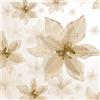 WILLBOND 36 fiori finti di stella di Natale glitterati di 3 dimensioni diverse, ideali come decorazioni per albero di Natale, Natale, capodanno, casa, esterni (oro, 10,16/15,2/22 cm)