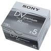 Sony DVM 60 PRE mini DV-Cassetta per videocamera (60min), confezione 4 + 1