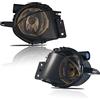 TOPTHAN 2X fendinebbia per BMW E90 E91 Serie 3 SDN WGN(325i 325xi 328i 328xi 330i 330xi 335d 335i 335xi xDrive Sedan Wagen) Bj.2004-2008 grigio R: 63176948374/6948374 L: 63176948373/6948373