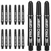 Target Darts Target Freccette 5 x Set di Bianco PRO Grip Shaft Medium - 15 in Totale..