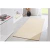 HANSE Home Tappeto Fancy - Tappeto da Soggiorno in Tinta Unita Moderno in Velluto per Sala da Pranzo, Soggiorno, cameretta dei Bambini, corridoio, Camera da Letto, Cucina, Beige, 80 x 300 cm