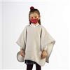 PIEL SA | Cole coperta per la scuola | Coperta per bambini | Coperta per classe | Coperta per la scuola anallergica per bambini | Colore grigio | Dimensioni 80 x 110