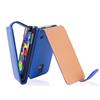 Cadorabo Custodia per Samsung Galaxy S5 / S5 NEO in BLU DI PERISA - Protezione in Stile Flip di Similpelle Fine - Case Cover Wallet Book Etui