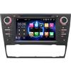 erisin 8 Core 7 pollici Android 14 Autoradio per BMW Serie 3 E90 E91 E92 E93 Multimedia GPS Navigatore Carplay Android Auto Bluetooth A2DP Wifi 4G DAB+ RDS Mirror Link TPMS 4GB RAM + 64GB ROM