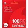 Vodafone Prepagato 35 GB + chiamate illimitate nazionali Roaming Europa e Stati Uniti
